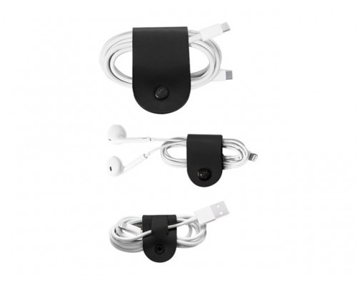 TWELVE SOUTH CableSnap 3pk black