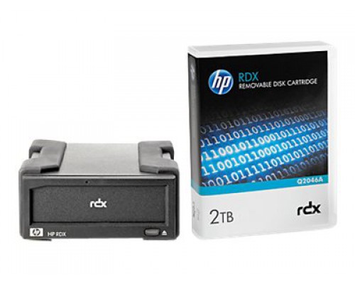 HPE RDX&plus; 2TB External Backup System