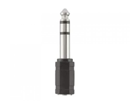 BELKIN Adapter Audio 6.3mm/3.5mm M/F Stereo Black Nickel