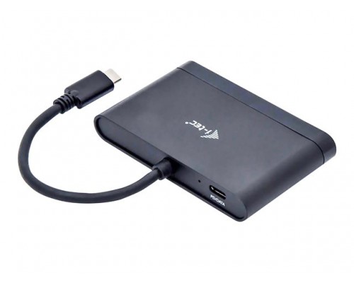 I-TEC USB-C HDMI and USB Adapter with Power Delivery 1xHDMI 4K 2xUSB 3.0 Port 1xUSB-C Power Delivery/Dataport compatible with TB3