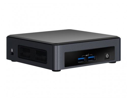 INTEL NUC Barebone BKNUC8V5PNK Core i5-8365U 1&period;6GHz 2x DDR4-2400 Sodimm max 32 GB Optane ready vPro Technology No-cord