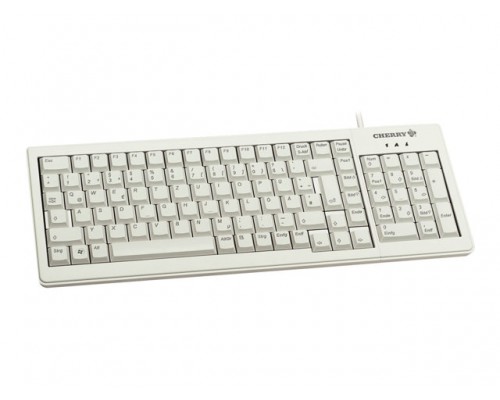 CHERRY G84-5200 Compact Keyboard Grey &lpar;EU&rpar;