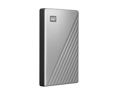 WD My Passport Ultra Mac 2TB Silver USB-C&sol;USB3&period;0 HDD 2&period;5inch Metal finish RTL portable extern