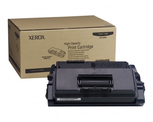 XEROX Phaser 3600 tonercartridge zwart high capacity 14&period;000 pagina s 1-pack