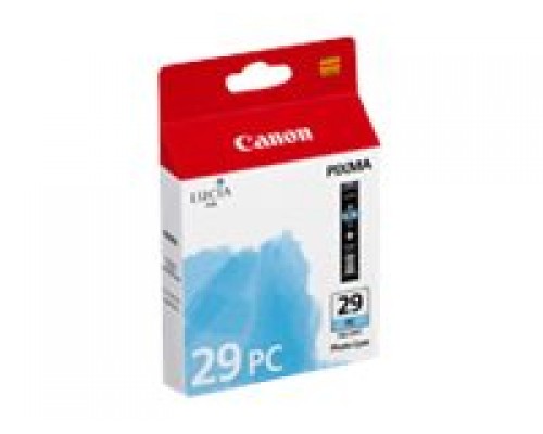 CANON PGI-29 PC inktcartridge foto cyaan standard capacity 1&period;445 Pictures 1-pack