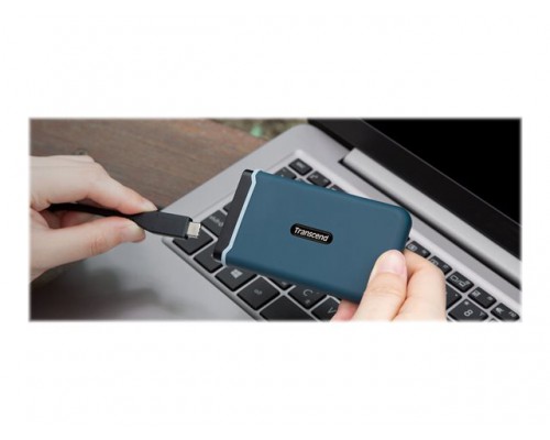 TRANSCEND 480GB External SSD PCIe to USB 3&period;1 Gen 2 Type C