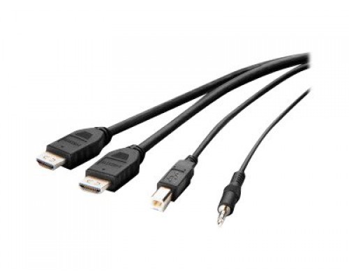 LINKSYS DUAL HDMI USB AUD Cable