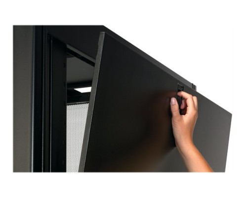 APC NetShelter SX3K 42U 600mm Wide x 1200mm Deep Enclosure Black 3500lb Shock Package No Ramp