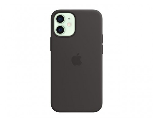 APPLE iPhone 12 mini Silicone Case with MagSafe - Black