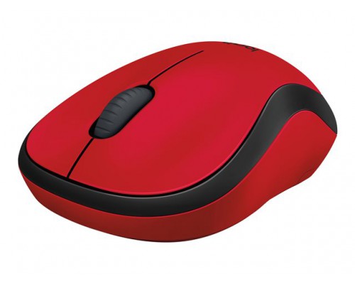 LOGITECH M220 Silent Red - 2&period;4GHZ - EMEA