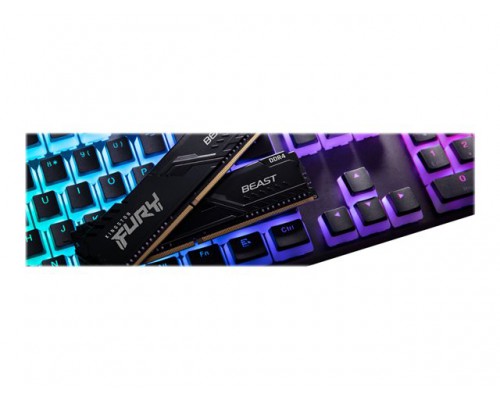 KINGSTON 64GB 2666MHz DDR4 CL16 DIMM Kit of 2 FURY Beast Black