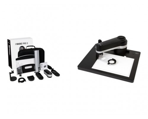 X-RITE i1iO Automated Scanning Table Gen3 Bundled with i1Basic Pro 3 containing an i1iO3 EO3AST and and i1 Basic Pro 3 EO3BAS