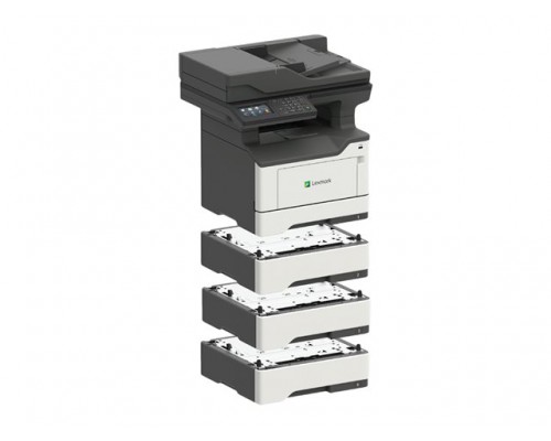 LEXMARK MX521de MFP mono laser printer 44ppm 1GB