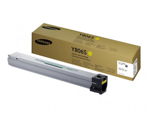 SAMSUNG CLT-Y806S&sol;ELS Yellow Toner Cartridge