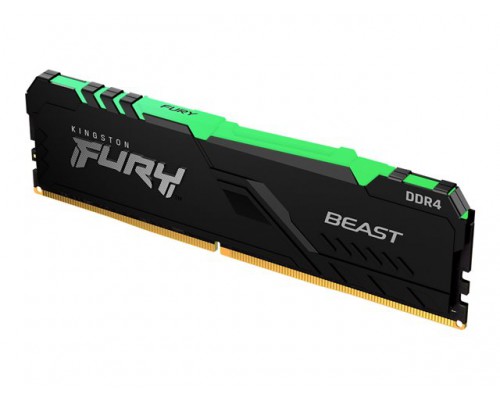 KINGSTON 8GB 3733MHz DDR4 CL19 DIMM FURY Beast RGB