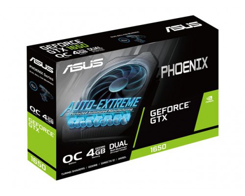 ASUS PH-GTX1650-O4GD6 4GB GDDR6 PCI-E 3&period;0 HDMI DVI Dispaly Port