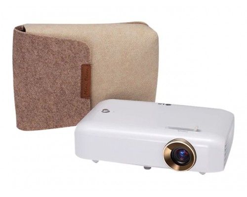 LG CineBeam Portable PH510PG RGB LED DLP 550Lumens HD 1280x720 100000:1 HDMI USB Screen Share