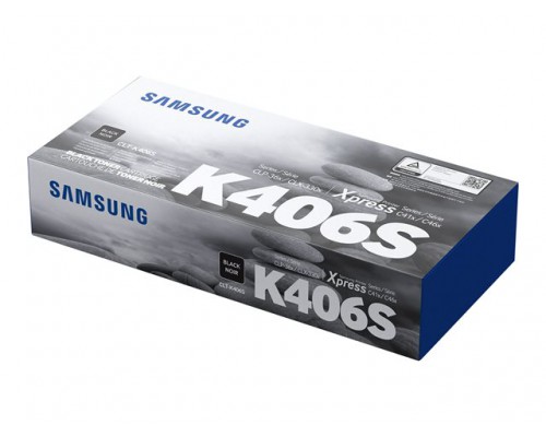 SAMSUNG CLT-K406S&sol;ELS Black Toner Cartridge