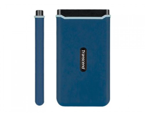 TRANSCEND ESD370C 250GB PCIe to USB 3&period;1 Gen 2 Type C External SSD