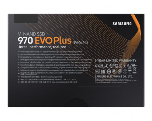 SAMSUNG 970 EVO PLUS 500GB NVMe M&period;2