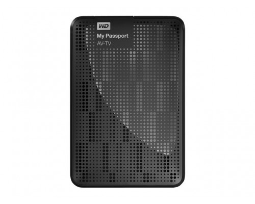 WD MY Passport AV-TV 1TB TV Storage 2&comma;5inch incl Mounting Kit RETAIL