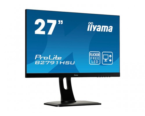 IIYAMA ProLite B2791HSU-B1 27inch 16&colon;9 TN LED matte finish 1920x1080 300cd&sol;m&sup2; 1000&colon;1 12000000&colon;1