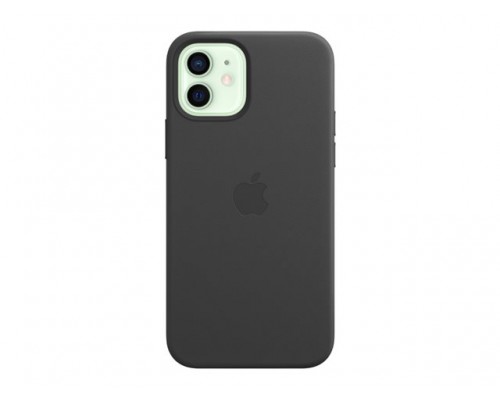 APPLE iPhone 12&sol;12 Pro Leather Case with MagSafe - Black