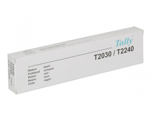 TALLYGENICOM T2030 &sol; T2240 lint zwart nylon 4&period;000&period;000 karakters 1-pack