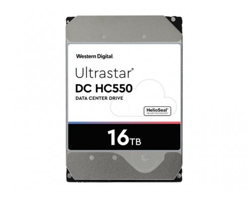 WESTERN DIGITAL Ultrastar DC HC550 16TB HDD SATA Ultra 512MB 7200RPM 512E SE NP3 DC HC550 3&period;5inch Bulk - WUH721816ALE6L4