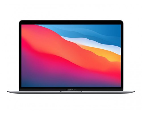 APPLE 13inch MacBook Air&colon; Apple M1 chip with 8core CPU and 7core GPU 256GB Silver BE&sol;Azerty