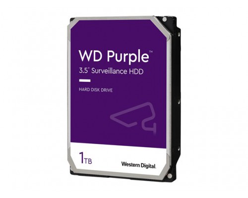 WD Purple 1TB SATA 6Gb/s CE HDD 3.5inch internal 5400Rpm 64MB Cache 24x7 Bulk