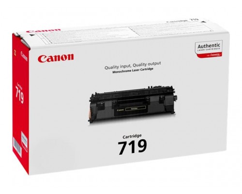 CANON CRG 719 toner zwart low capacity 2&period;100 paginas 1-pack