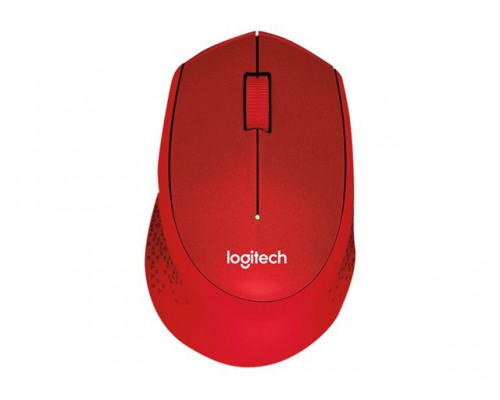 LOGITECH M330 Silent Plus Red - 2&period;4GHZ - EMEA