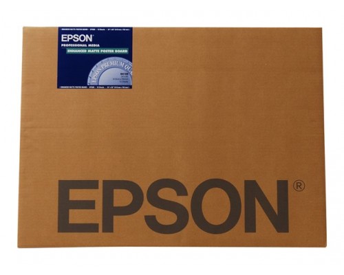 EPSON S041598 Enhanced matte posterboard inktjet 1122g&sol;m2 610mm x 30m 10 sheets 1-pack