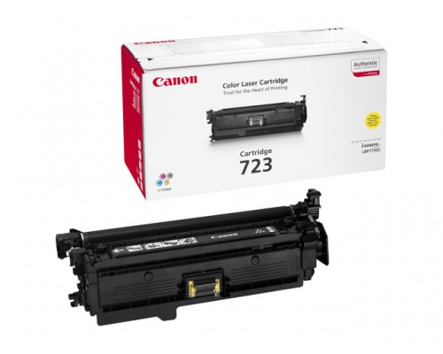 CANON 723 tonercartridge geel standard capacity 8.500 pagina s 1-pack