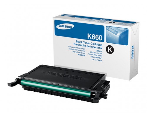 SAMSUNG CLP-K660A&sol;ELS Black Toner Cartrid