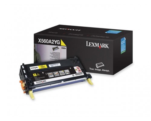 LEXMARK X560 tonercartridge geel standard capacity 4&period;000 paginas 1-pack