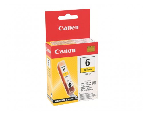 CANON BCI-6Y inktcartridge geel standard capacity 13ml 1-pack