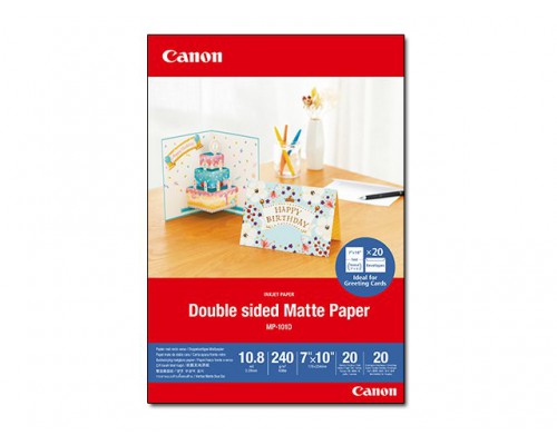 CANON MP-101D 7x10 20 DOUBLE MATTE PHOTO PAPER