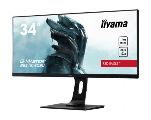 IIYAMA G-Master GB3461WQSU-B1 34inch 3440x1440 UWQHD ADS-IPS panel LED HDMI HDR Ready black