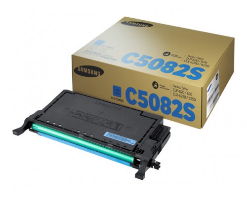 SAMSUNG CLT-C5082S&sol;ELS Cyan Toner Cartrid