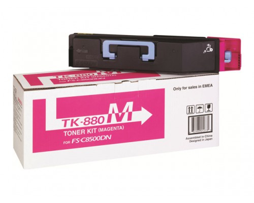 KYOCERA TK-880M tonercartridge magenta standard capacity 25&period;000 paginas 1-pack