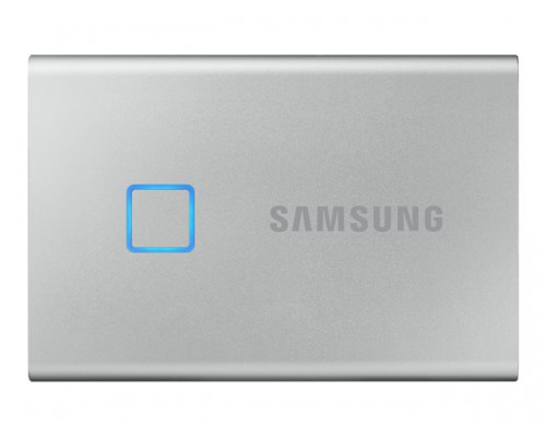 SAMSUNG Portable SSD T7 Touch 1TB extern USB 3&period;2 Gen&period;2 black silver