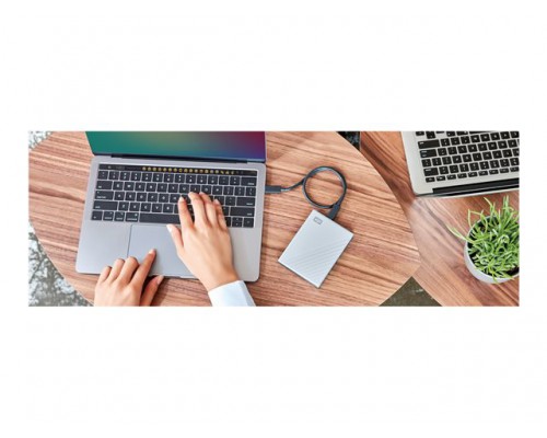 WD My Passport Ultra Mac 5TB Silver USB-C&sol;USB3&period;0 HDD 2&period;5inch Metal finish RTL portable extern