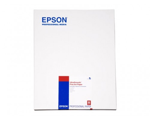 EPSON S042105 Ultra smooth fine art paper inktjet 325g&sol;m2 A2 25 sheets 1-pack