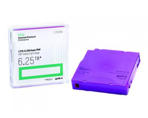HPE LTO Ultrium 6 data cartridge 6&period;25TB 1-pack