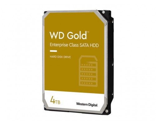 WD Gold 4TB SATA 6Gb&sol;s 3&period;5inch 256MB cache 7200rpm internal RoHS compliant Enterprise HDD Bulk