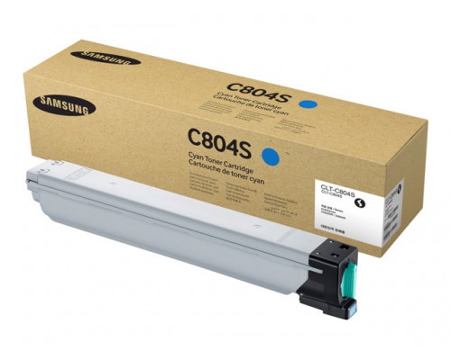 SAMSUNG CLT-C804S&sol;ELS Cyan Toner Cartridge