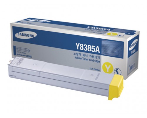 SAMSUNG CLX-Y8385A&sol;ELS Yel Toner Cartridg