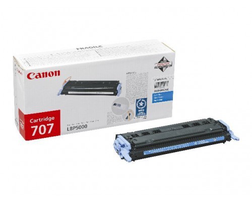 CANON 707 tonercartridge cyaan standard capacity 2.000 paginas 1-pack